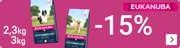 Eukanuba kleinverpakkingen -15%  DOG